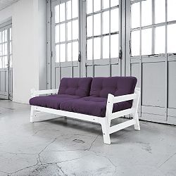 Rozkládací pohovka Karup Step White/Purple