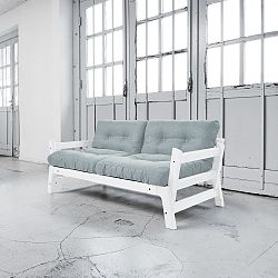 Rozkládací pohovka Karup Step White/Sky Blue