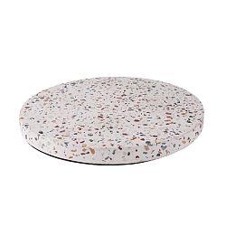 Ručně vyráběný tác PT LIVING Terrazzo Trois, ⌀ 30 cm