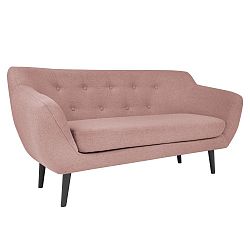 Růžová 2místná pohovka Mazzini Sofas Piemont