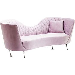 Růžová dvojmístná pohovka Kare Design Cabaret