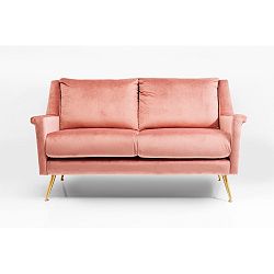 Růžová dvojmístná pohovka Kare Design San Diego