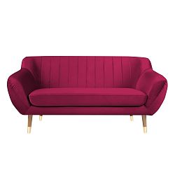 Růžová dvoumístná pohovka Mazzini Sofas Benito