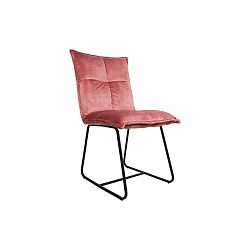 Růžová jídelní židle HSM collection Estelle