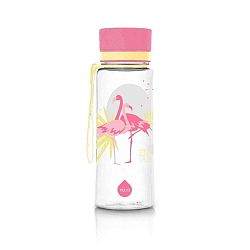 Růžová láhev Equa Flamingo, 600 ml