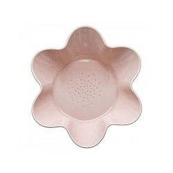 Růžová porcelánová mísa Sagaform Flower, Ø 25 cm