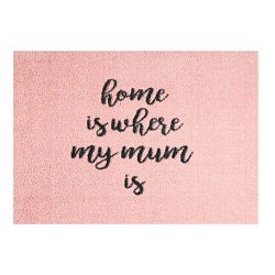 Růžová rohožka Mint Rugs StateMat Home, 50 x 70 cm