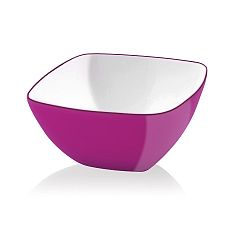Růžová salátová mísa Vialli Design, 14 cm
