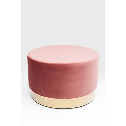 Růžová stolička Kare Design Cherry, ∅ 55 cm
