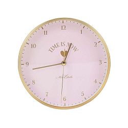 Růžové hodiny Miss Étoile Eyes, ø 42 cm