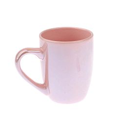 Růžový kameninový hrnek Dakls Puro, 330 ml