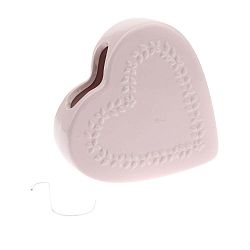 Růžový keramický zvlhčovat vzduchu Dakls Heart
