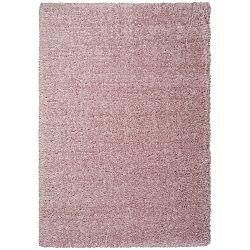 Růžový koberec Universal Floki Liso, 60 x 120 cm