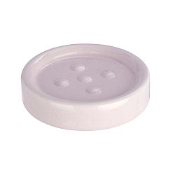 Růžový podložka pod mýdlo Wenko Polaris Pink