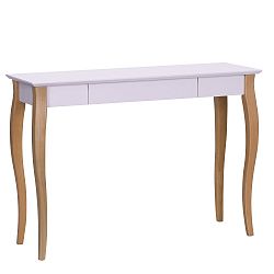 Růžový psací stůl Ragaba Lillo, délka 105 cm