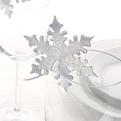 Sada 10 ozdob na skleničky Neviti Snowflake