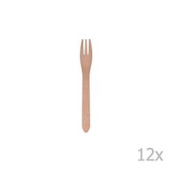 Sada 12 bambusových vidliček Bambum Ledo