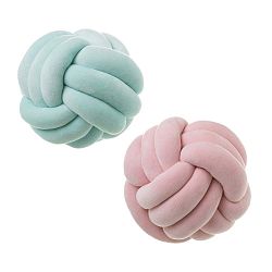 Sada 2 barevných polštářů Unimasa Knot, ⌀ 25 cm