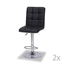 Sada 2 barových židlí Knuds Liva