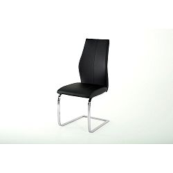 Sada 2 černých jídelních židlí VIDA Living Elis