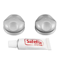 Sada 2 háčků s lepidlem Metaltex Eureka!