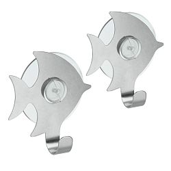 Sada 2 háčků s přísavkou Metaltex Pesce