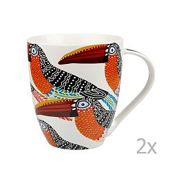 Sada 2 hrnků Churchill China Toucans, 500 ml
