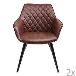 Sada 2 jídelních židlí Kare Design Harry