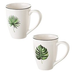 Sada 2 keramických hrnečků Unimasa Tropic, 350 ml
