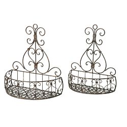 Sada 2 košů na květiny Antic Line Antiques