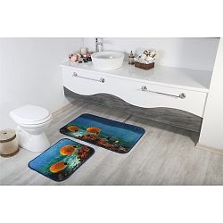 Sada 2 koupelnových předložek Aksu Fish