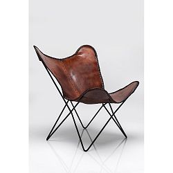 Sada 2 kožených křesel Kare Design Butterfly