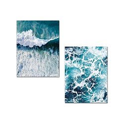 Sada 2 obrazů Onno Waves