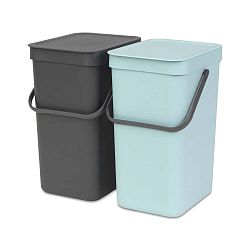 Sada 2 odpadkových košů Brabantia, 12 l