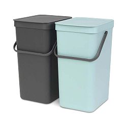 Sada 2 odpadkových košů Brabantia, 16 l