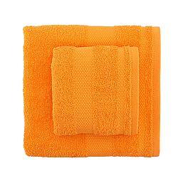 Sada 2 oranžových ručníků Tommy
