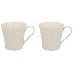 Sada 2 porcelánových hrnků Duo Gift Ing, 330 ml