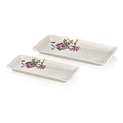Sada 2 porcelánových talířů Emilios