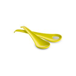 Sada 2 servírovacích lžíc na salát Bergner, 28 cm