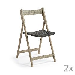 Sada 2 skládacích zahradních židlí La Forma Picot