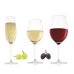 Sada 2 sklenic na šampaňské Vacu Vin, 210 ml