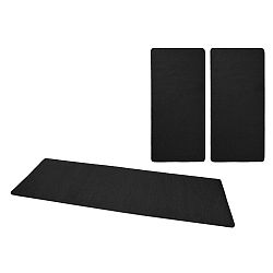 Sada 3 černých koberců Hanse Home Fancy