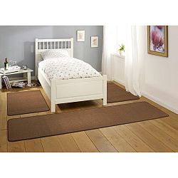 Sada 3 hnědých koberců Hanse Home Nasty