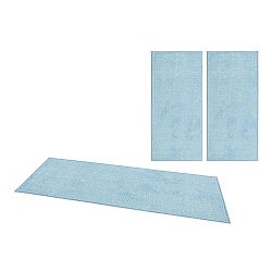 Sada 3 modrých běhounů Hanse Home Pure