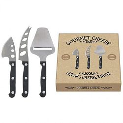 Sada 3 nožů na sýry Creative Tops Gourmet Cheese