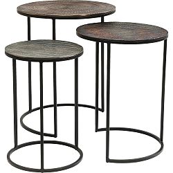 Sada 3 odkládacích stolků Kare Design Electra