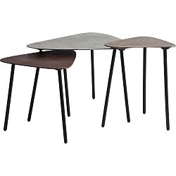 Sada 3 odkládacích stolků Kare Design Triangle