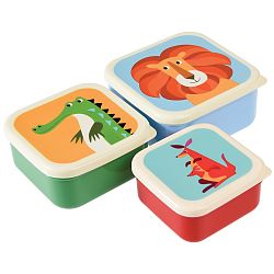 Sada 3 svačinových boxů Rex London Creatures