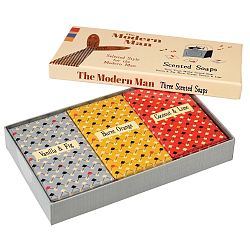 Sada 3 vonných mýdel Rex London Modern Man