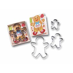 Sada 3 vykrajovátek Cooksmart England Gingerbread